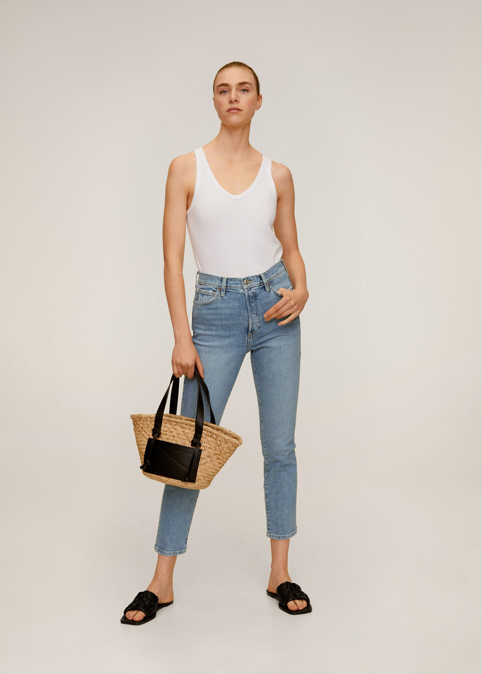 Женский Mango Джинсы GISELE (цвет ), артикул 67086717 | Фото 3