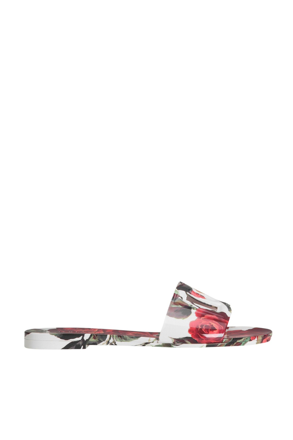 Женский Dolce & Gabbana Шлепанцы с цветочным принтом (цвет ), артикул CW2215-A6L05 | Фото 1