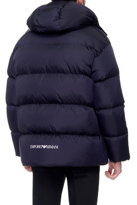 Emporio Armani Стеганая куртка с отстегивающимся капюшоном ( цвет), артикул 6K1B99-1NQTZ | Фото 5