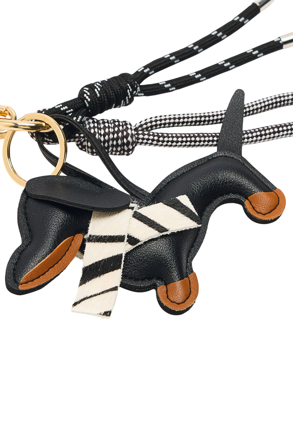 Брелок для ключей|Основной цвет:Черный Женский Parfois Брелок для ключей (цвет ), артикул 242529 | Фото 2