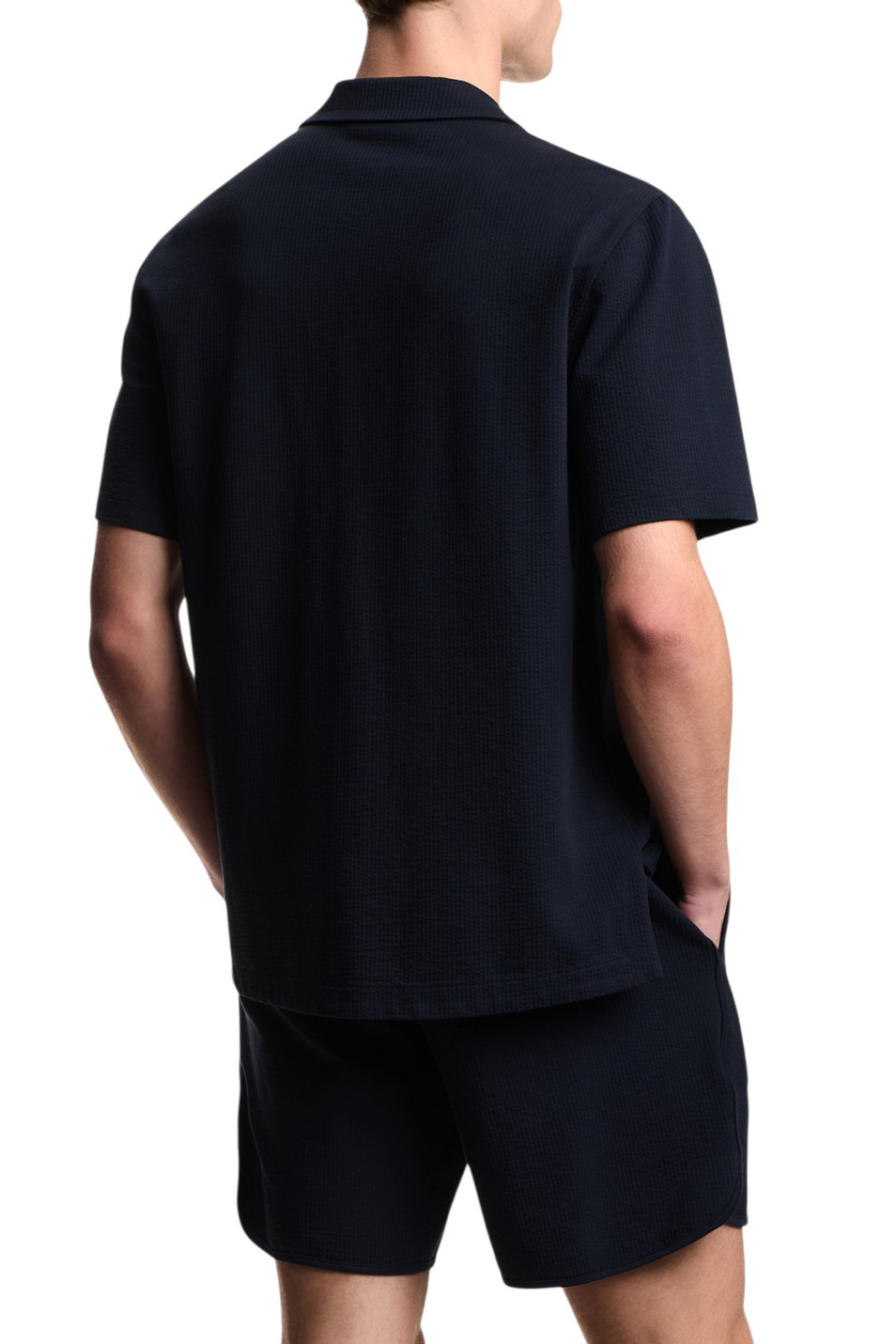 Мужской Emporio Armani Рубашка из эластичного хлопка (цвет ), артикул EM000633-AF19062 | Фото 3
