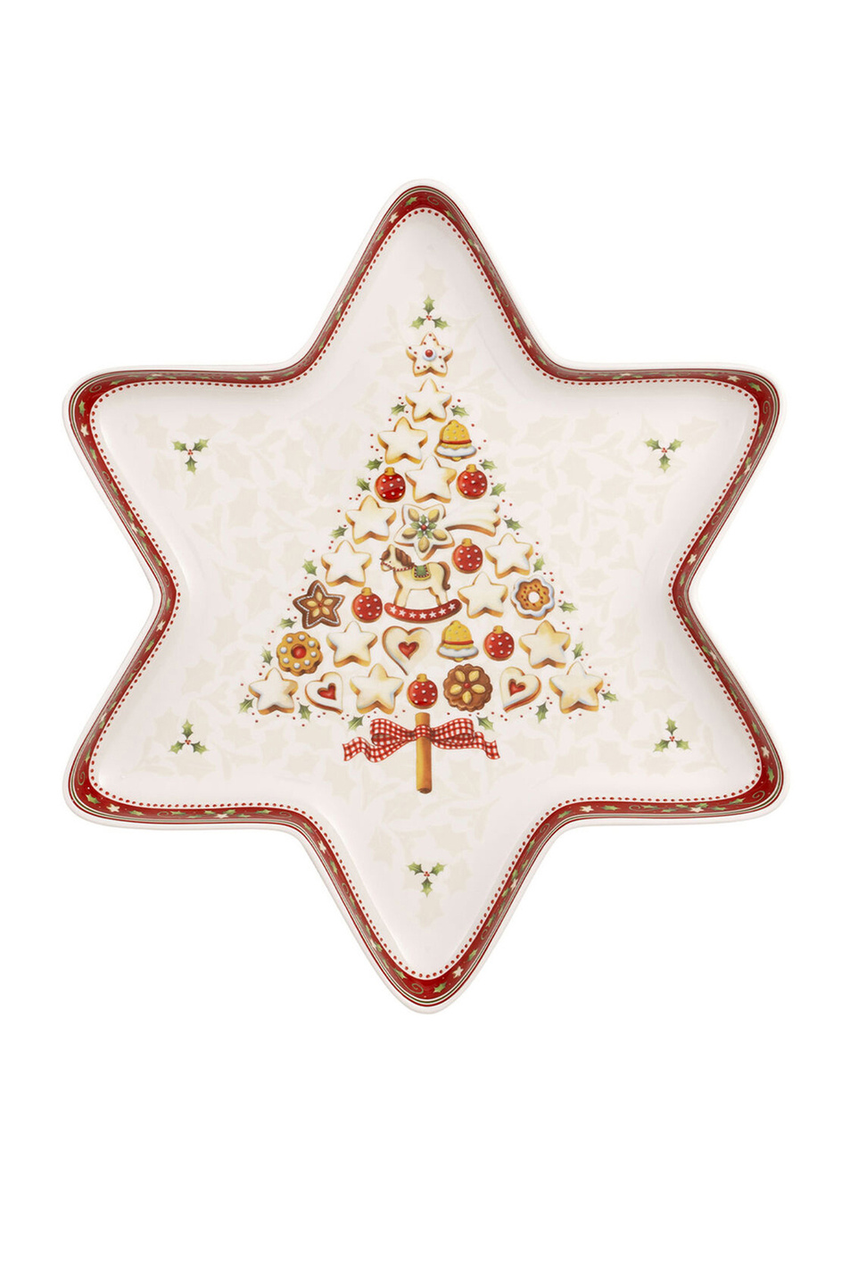 Не имеет пола Villeroy & Boch Блюдо-звезда "Новогодняя елка", 37,5 х 33 см (цвет ), артикул 14-8612-3885 | Фото 1