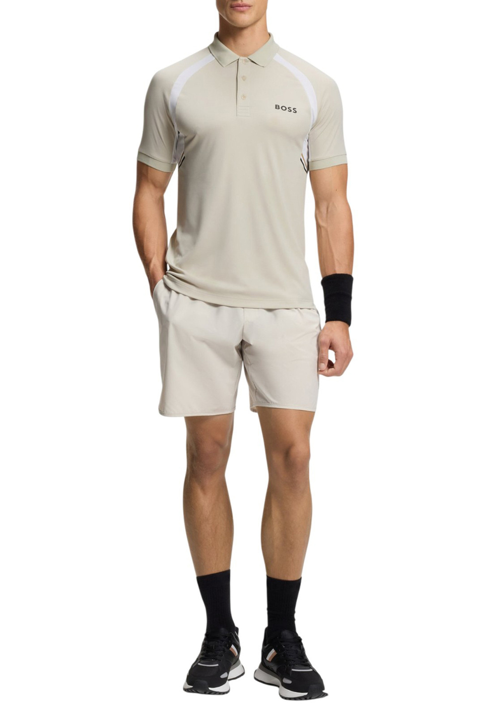 Мужской BOSS Поло с логотипом (цвет ), артикул 50554552 | Фото 2