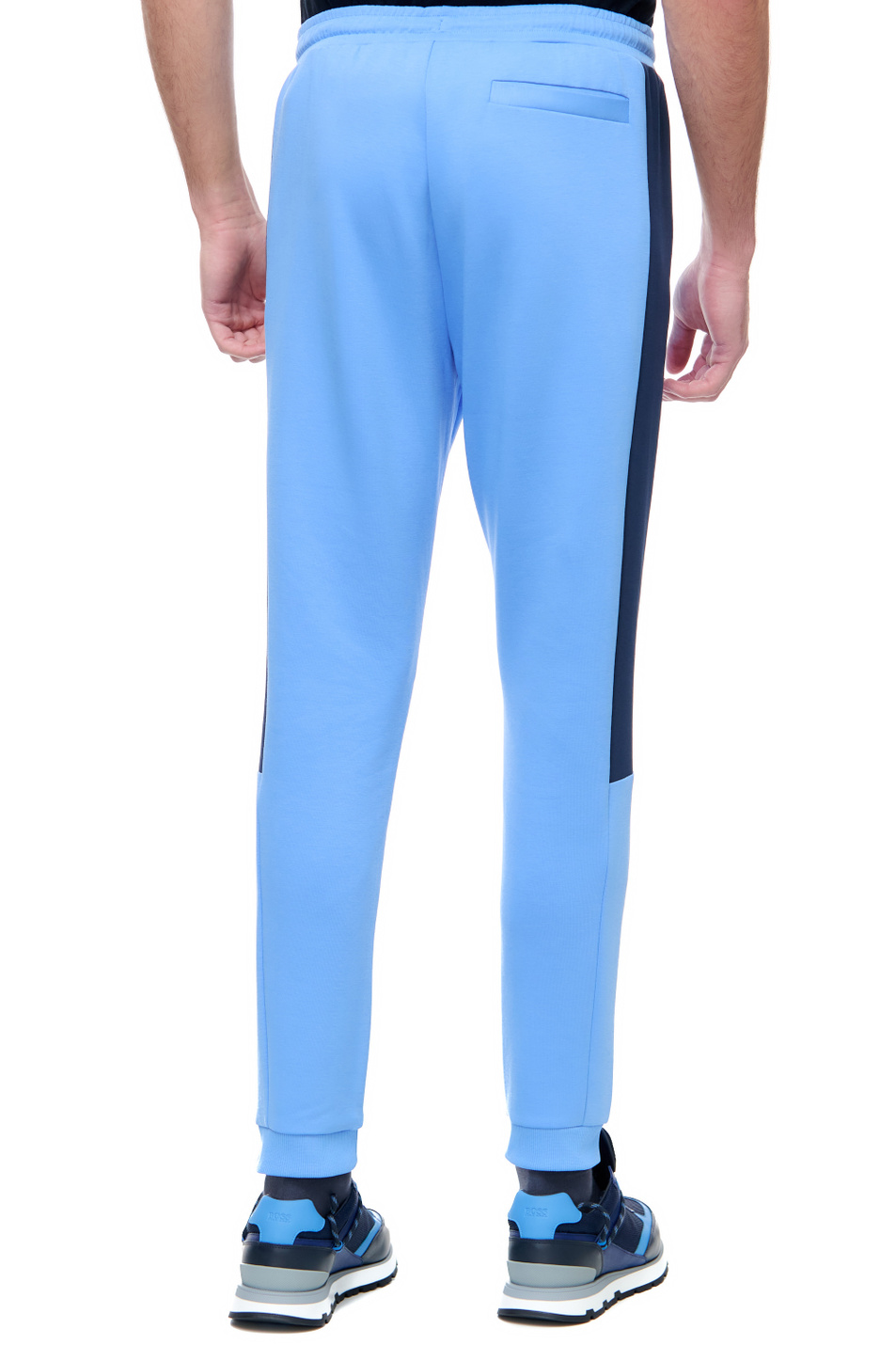 Мужской BOSS Спортивные брюки с кулиской на поясе (цвет ), артикул 50460644 | Фото 4