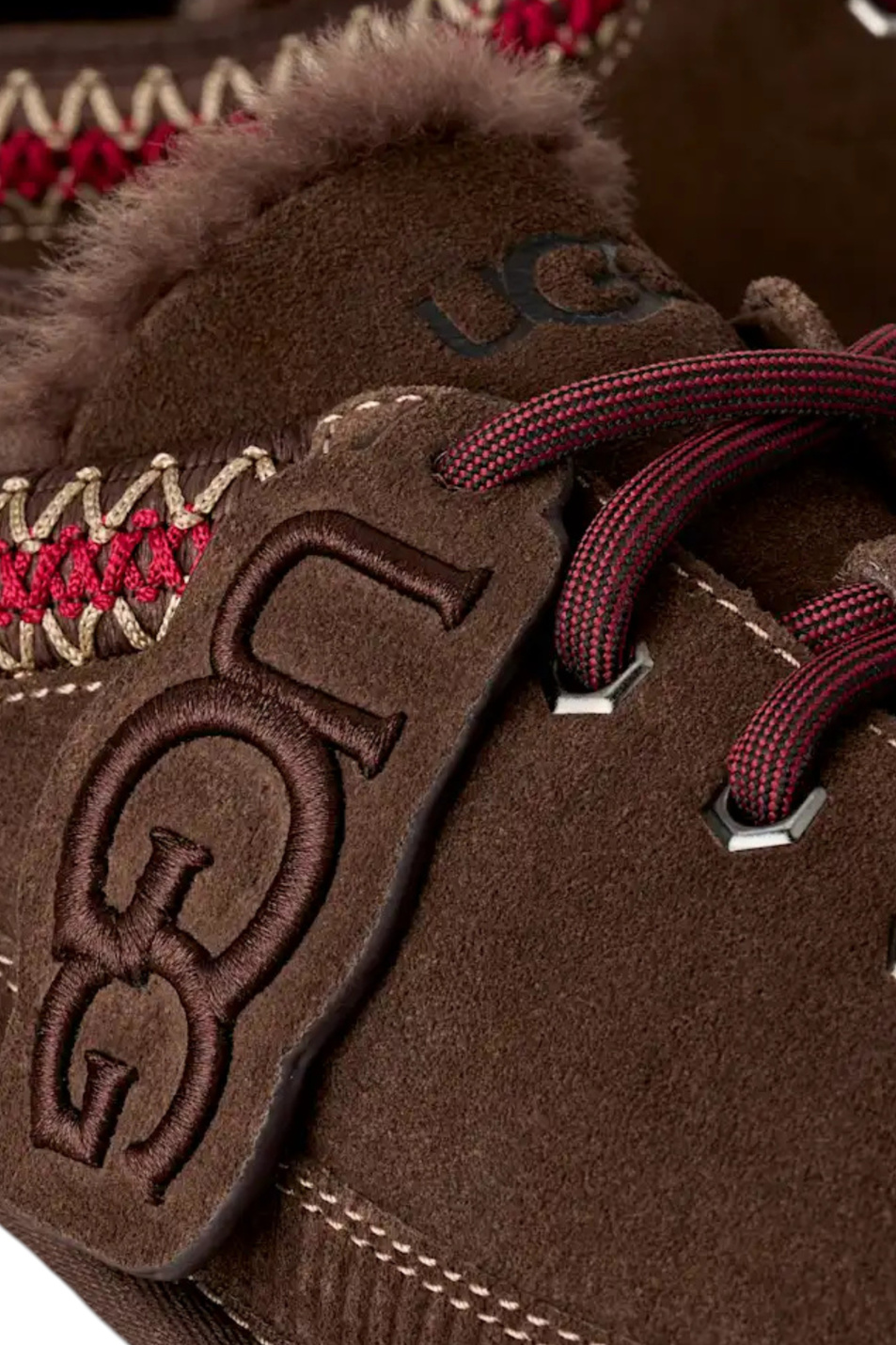 Женский UGG Угги HERITAGE LACE-UP из натуральной замши (цвет ), артикул 1180361 | Фото 7