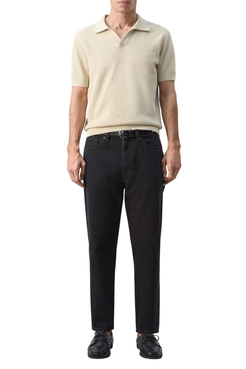 Мужской Mango Man Поло SALAS из хлопка (цвет ), артикул 27094425 | Фото 2