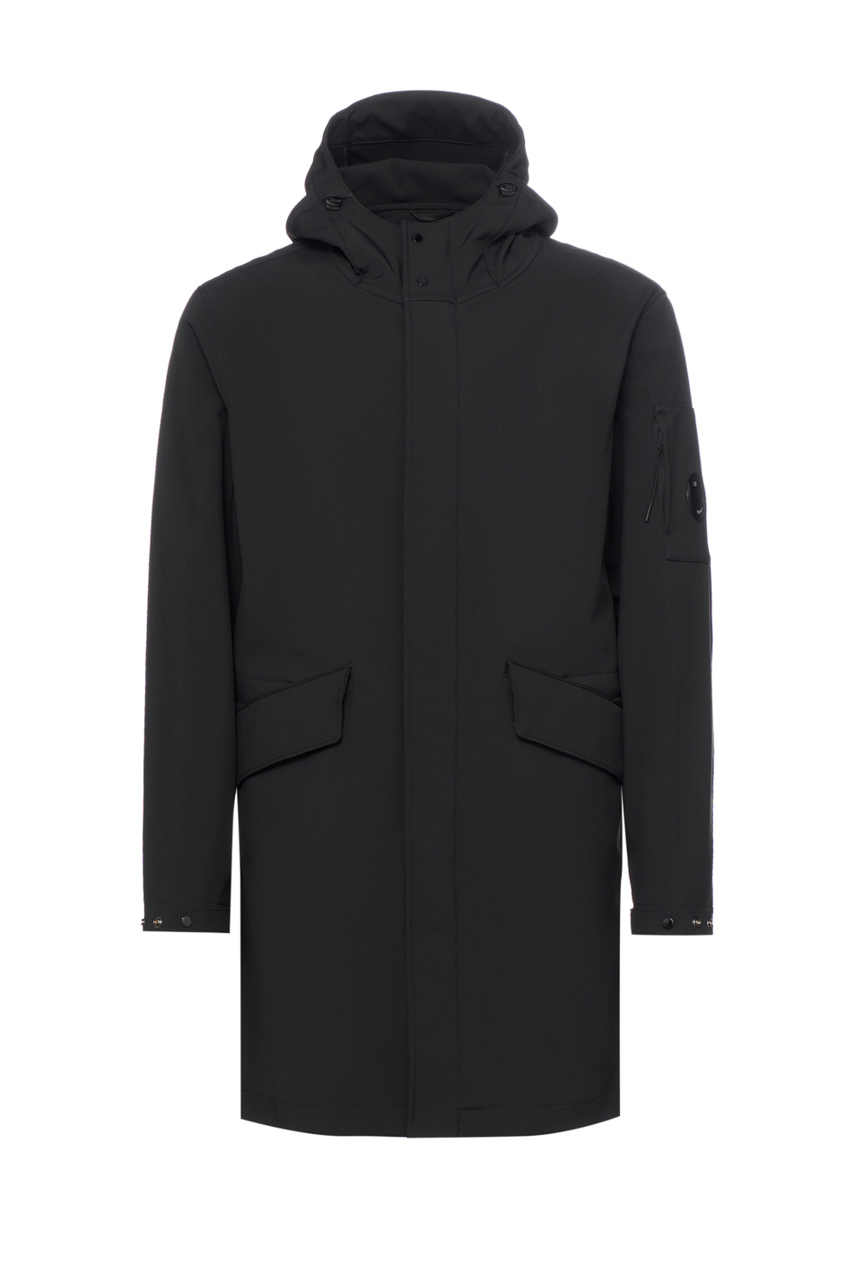 Куртка однотонная|Основной цвет:Черный Мужской C.P. Company Куртка однотонная (цвет ), артикул 19CMOW004A006097A | Фото 6