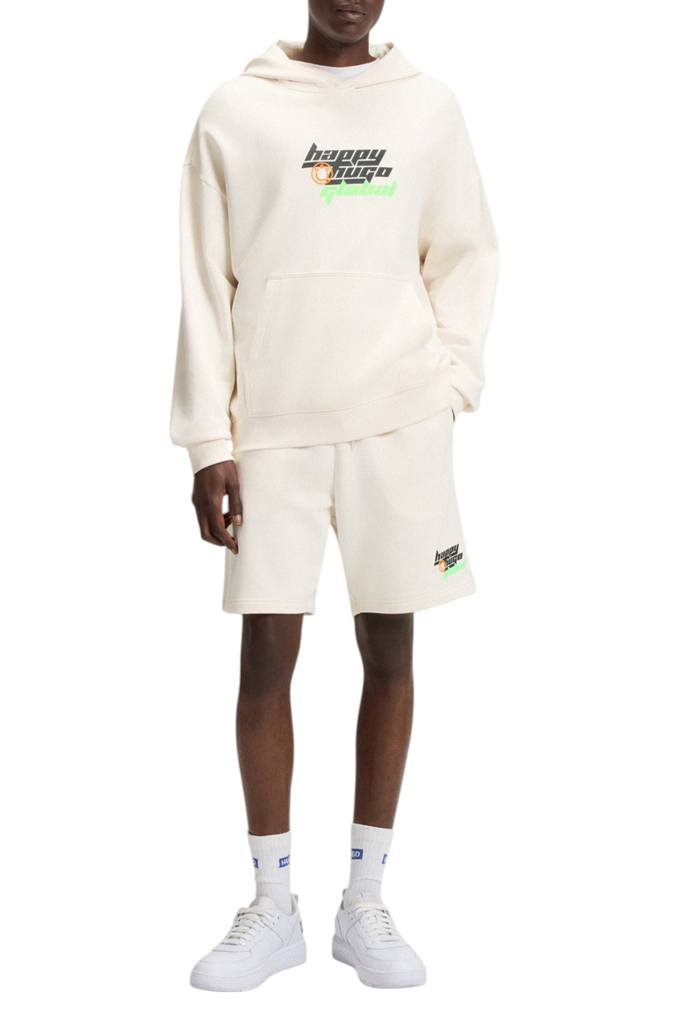 Мужской HUGO Шорты Nirvato из хлопка (цвет ), артикул 50536107 | Фото 2