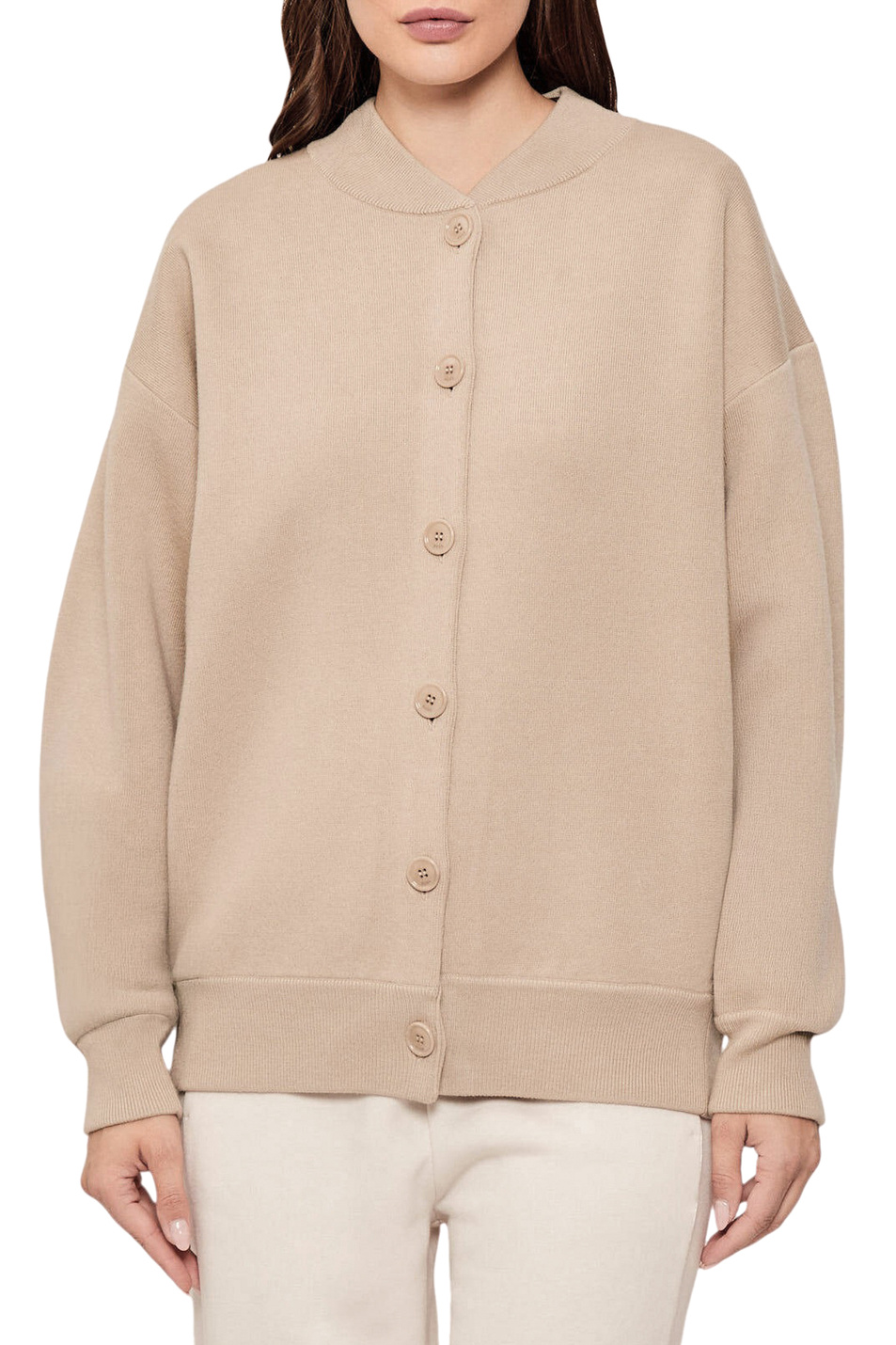 Женский BOSS Бомбер Famirta из шерсти (цвет ), артикул 50543544 | Фото 3