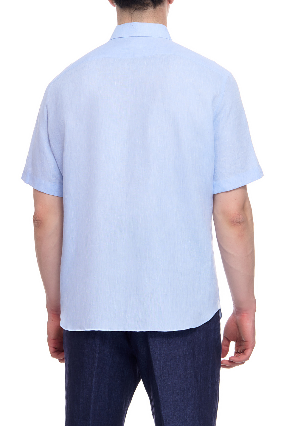 Мужской Zegna Рубашка из чистого льна (цвет ), артикул UBX31A5-SCO3-16G | Фото 4