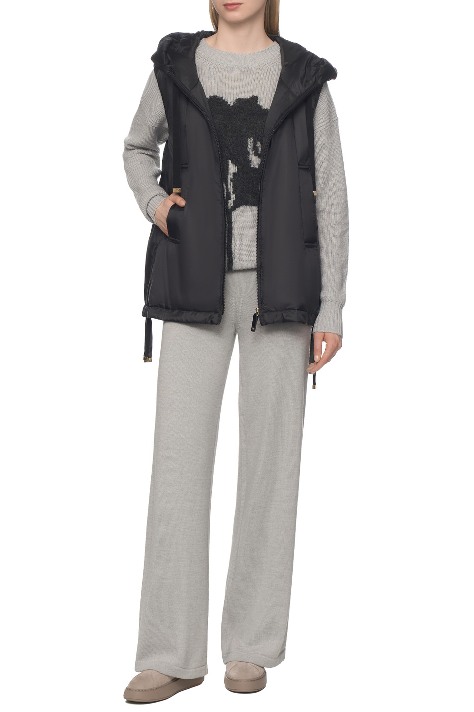Женский Max Mara Брюки HAMBURG из шерсти (цвет ), артикул 2526336018 | Фото 3
