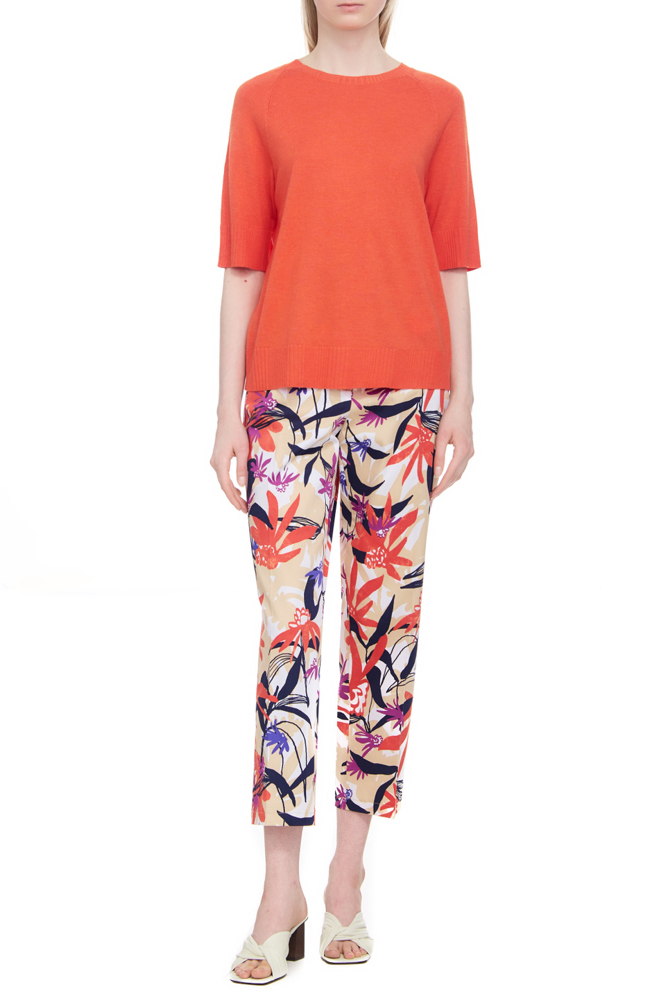 Женский Gerry Weber Брюки из эластичного хлопка (цвет ), артикул 120034-31293 | Фото 3