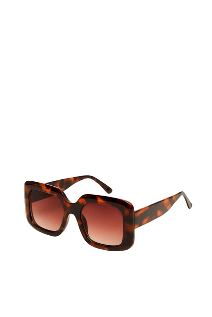 Солнцезащитные очки CARLOTA в прозрачной оправе|Основной цвет:Коричневый|Артикул:27004028 | Фото 1