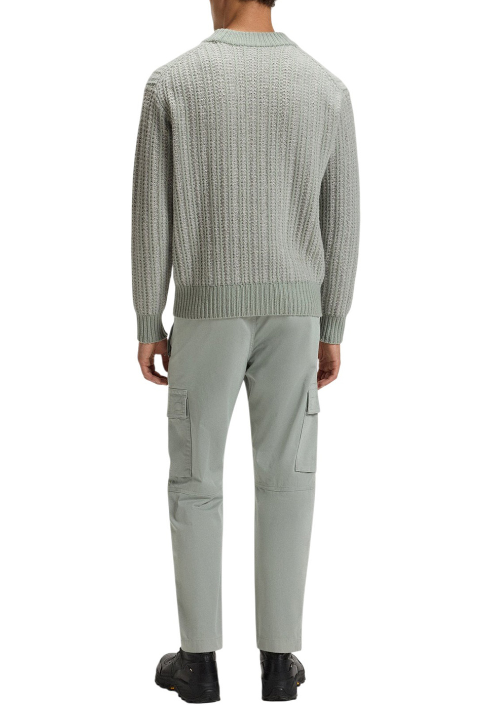 Мужской BOSS Свитер Korth из смесовой шерсти (цвет ), артикул 50548687 | Фото 4