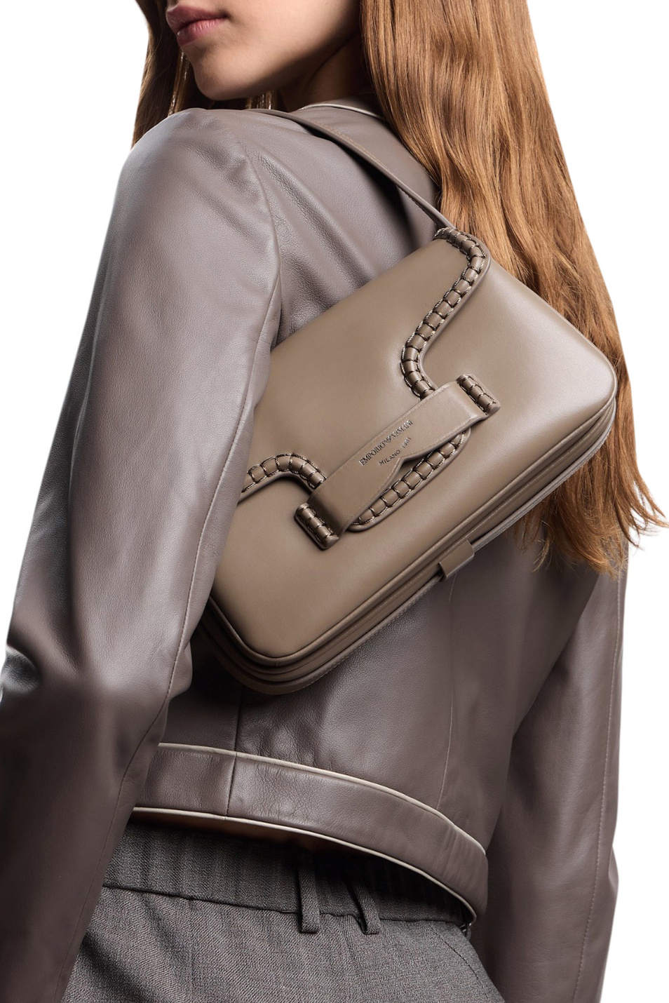 Женский Emporio Armani Сумка из натуральной кожи (цвет ), артикул EW002806-AF17655 | Фото 5