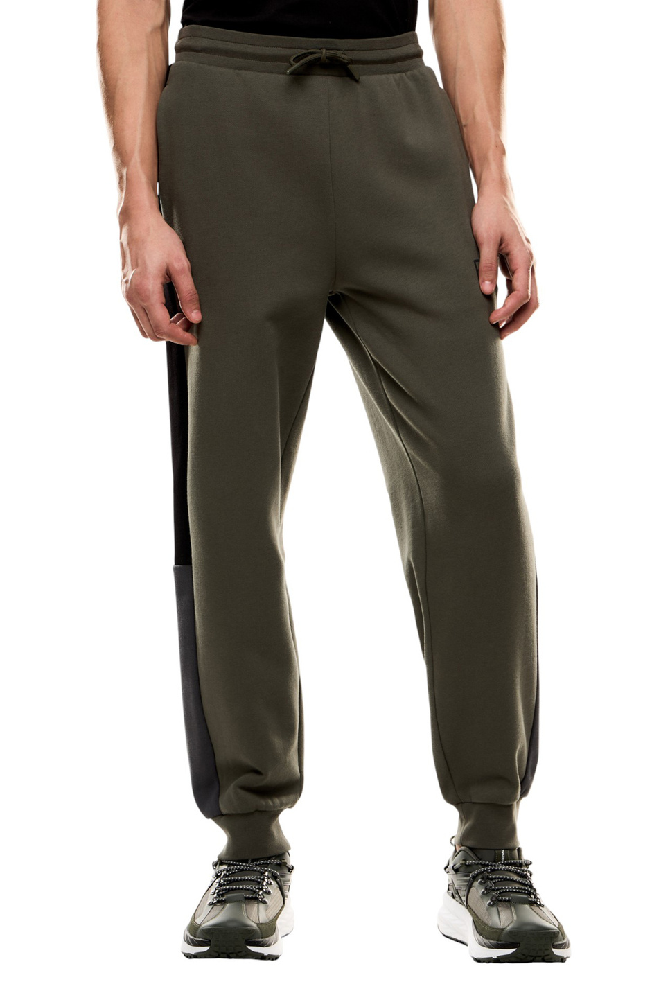 Мужской EA7 Брюки из смесового хлопка (цвет ), артикул 7M000945-AF10377 | Фото 3