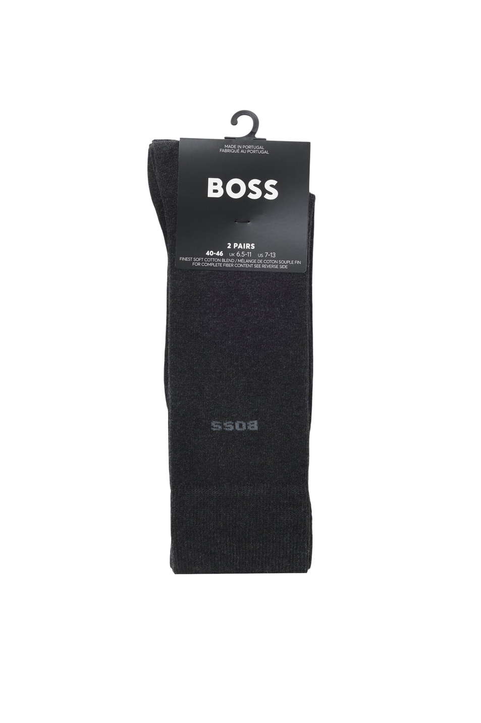 Носки в комплекте из 2 пар|Основной цвет:Серый Мужской BOSS Носки в комплекте из 2 пар (цвет ), артикул 50516616 | Фото 3