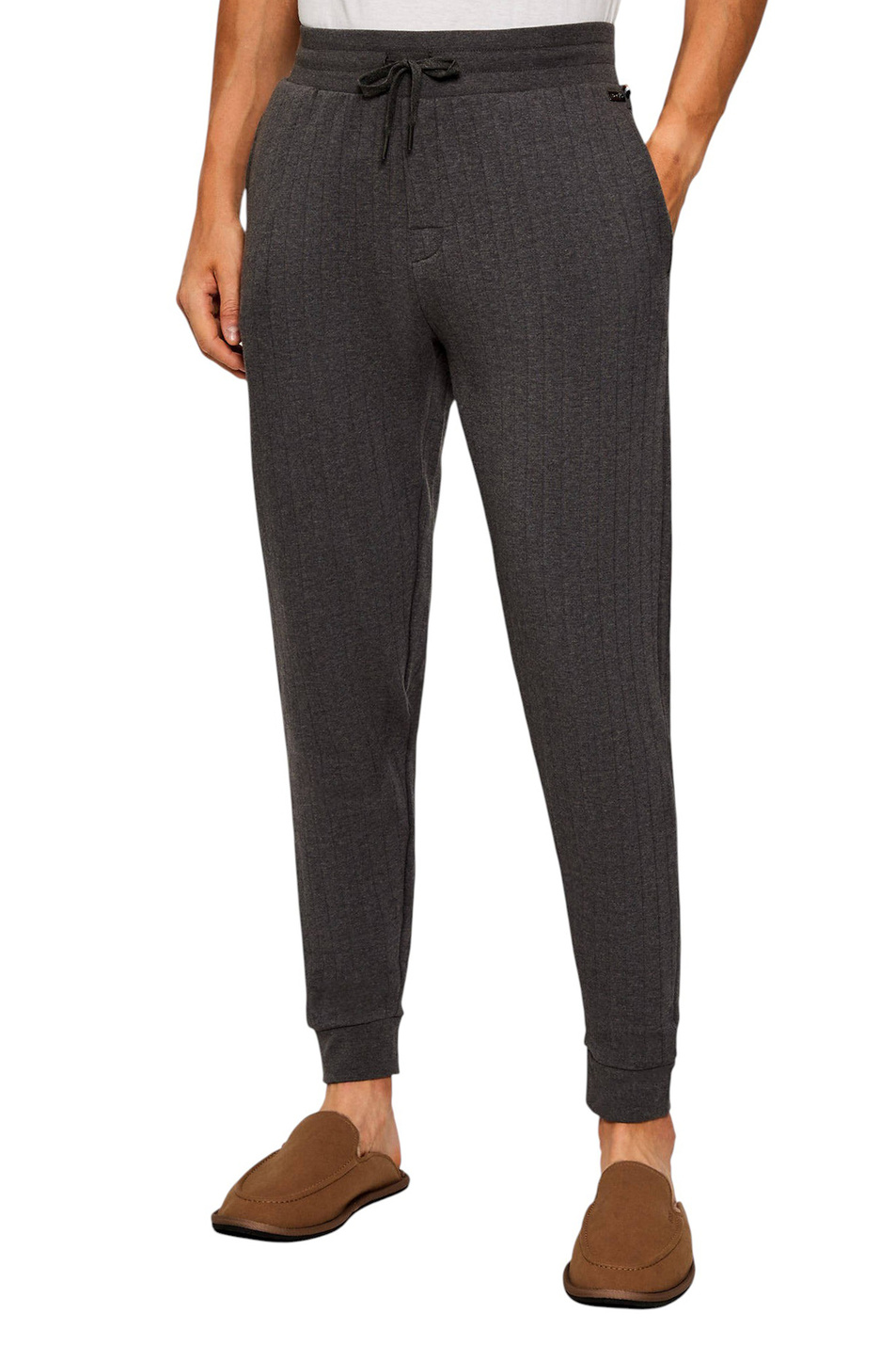 Мужской BOSS Брюки из смесового хлопка (цвет ), артикул 50550622 | Фото 4