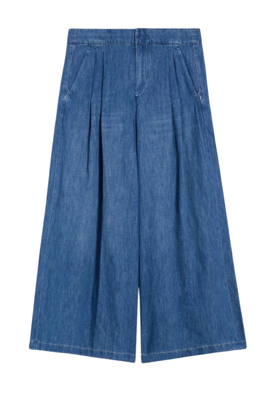 Женский Max Mara Брюки NASTRO из денима (цвет ), артикул 2619181013 | Фото 1