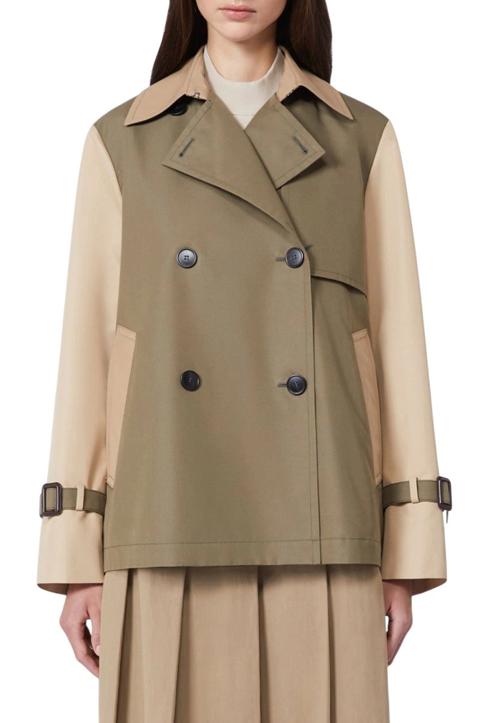 Женский Weekend Max Mara Тренч BIGLIA укороченный (цвет ), артикул 2615021051 | Фото 3