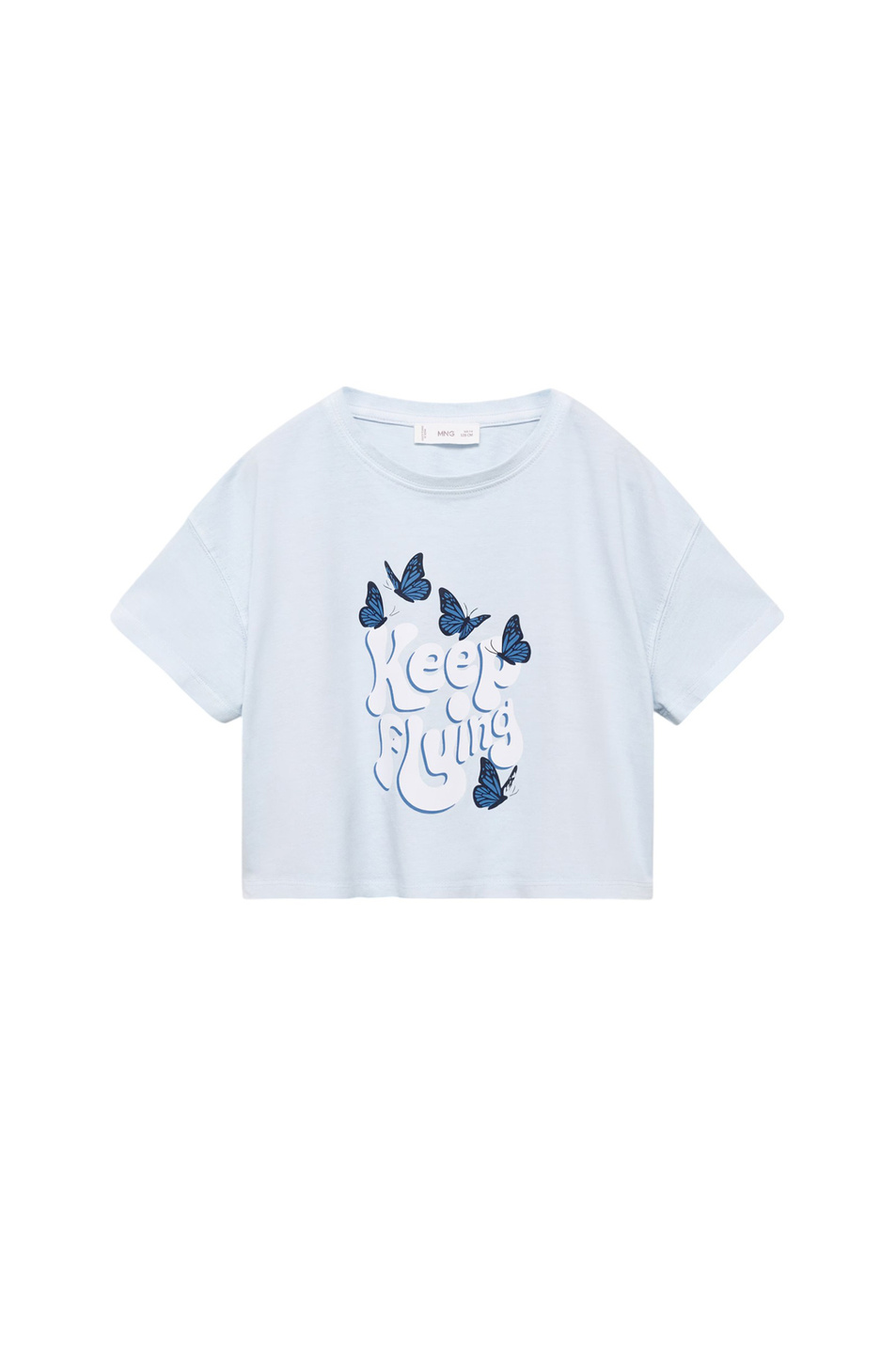 Девочкам Mango Kids Футболка FLYING с принтом на спине (цвет ), артикул 87008282 | Фото 1