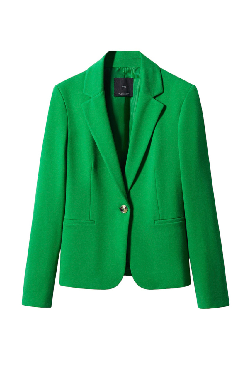 Пиджак PALOMA приталенного кроя|Основной цвет:Зеленый|Артикул:57042883 | Фото 1