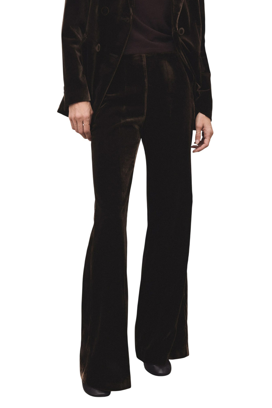 Женский Mango Брюки PEPPER бархатные (цвет ), артикул 17079406 | Фото 3