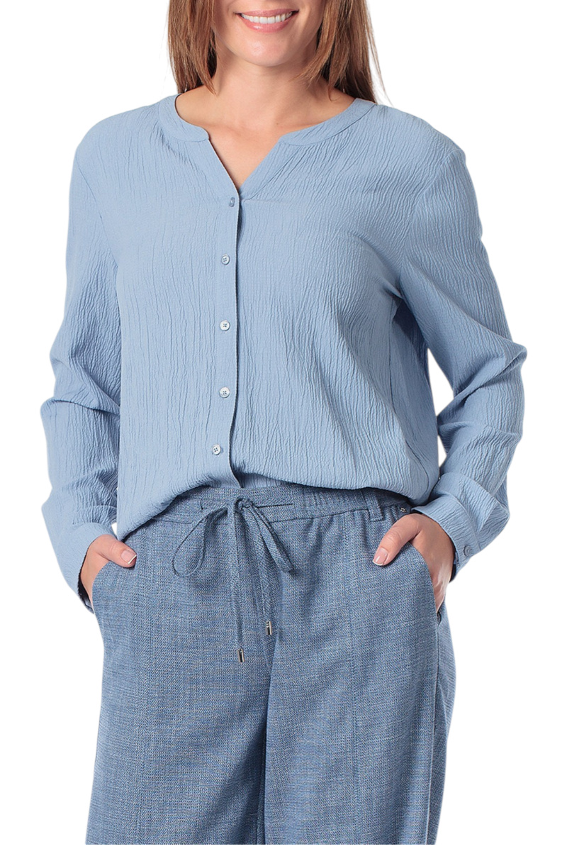 Женский Gerry Weber Блузка из жатой вискозы (цвет ), артикул N60454 | Фото 4