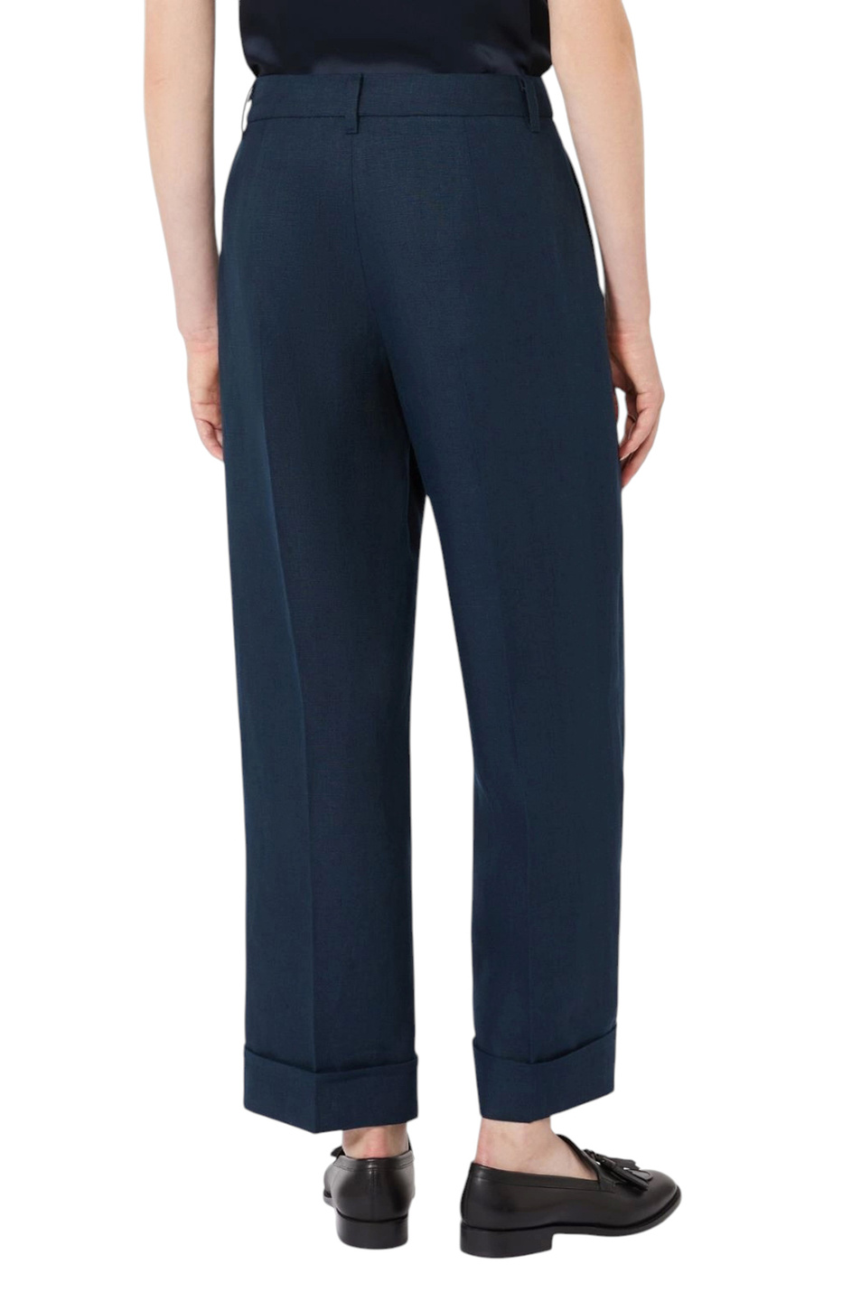 Женский Max Mara Брюки ANSELMO изо льна (цвет ), артикул 2619131113 | Фото 4