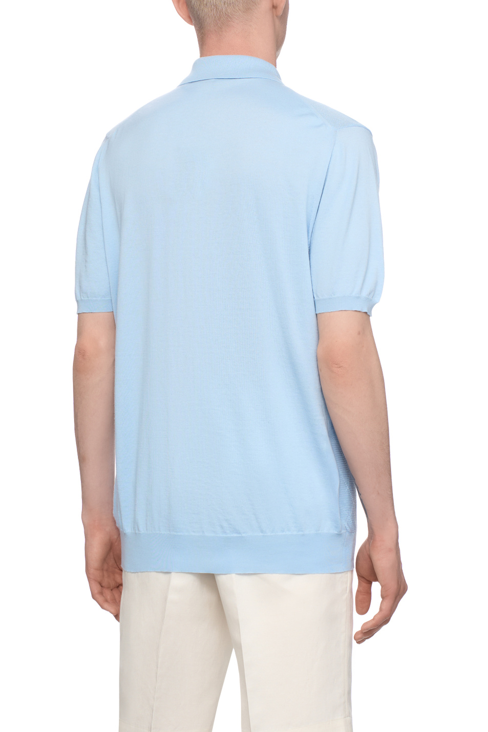 Мужской Kiton Поло из хлопка (цвет ), артикул UMK0706K286004 | Фото 5