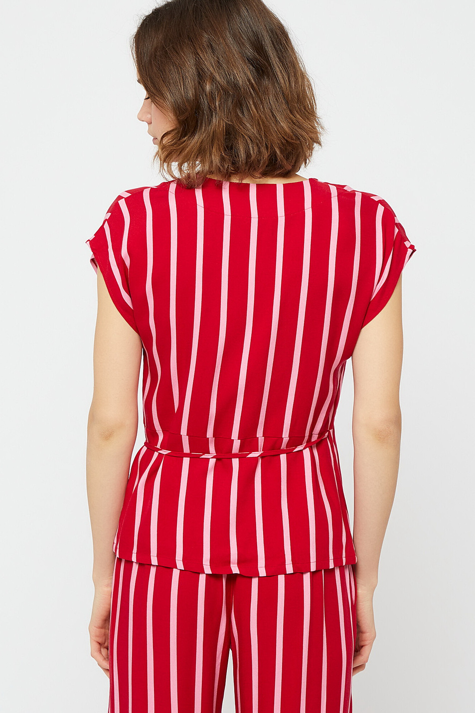 Женский Etam Пижамная рубашка из натуральной вискозы VIANNE (цвет ), артикул 6515962 | Фото 3