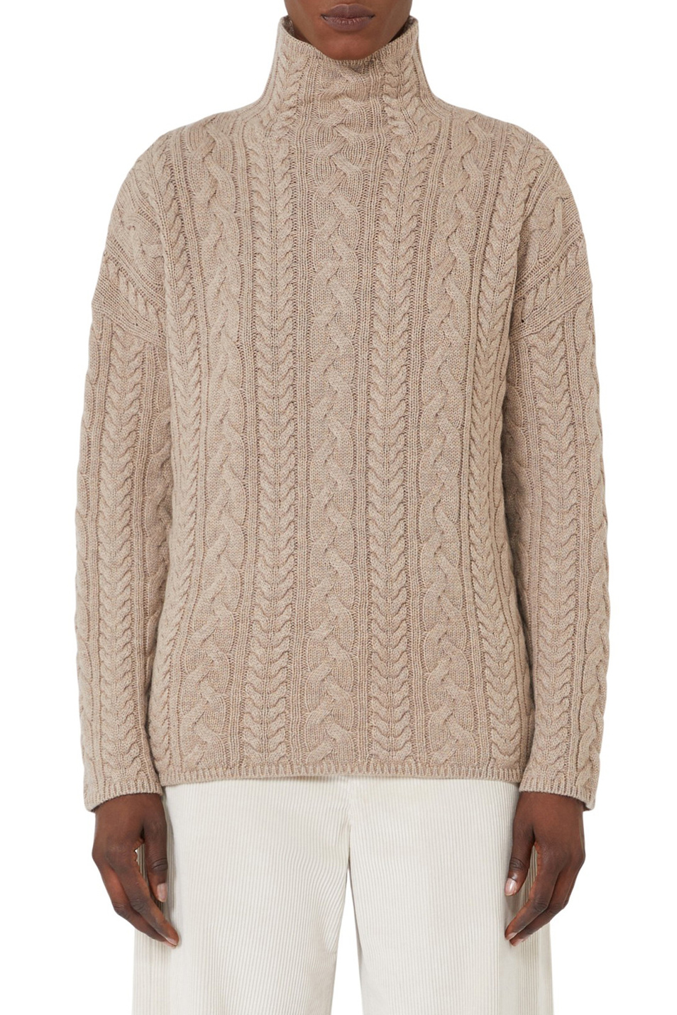 Женский Max Mara Свитер GENOVA из шерсти и кашемира (цвет ), артикул 2529366203 | Фото 3