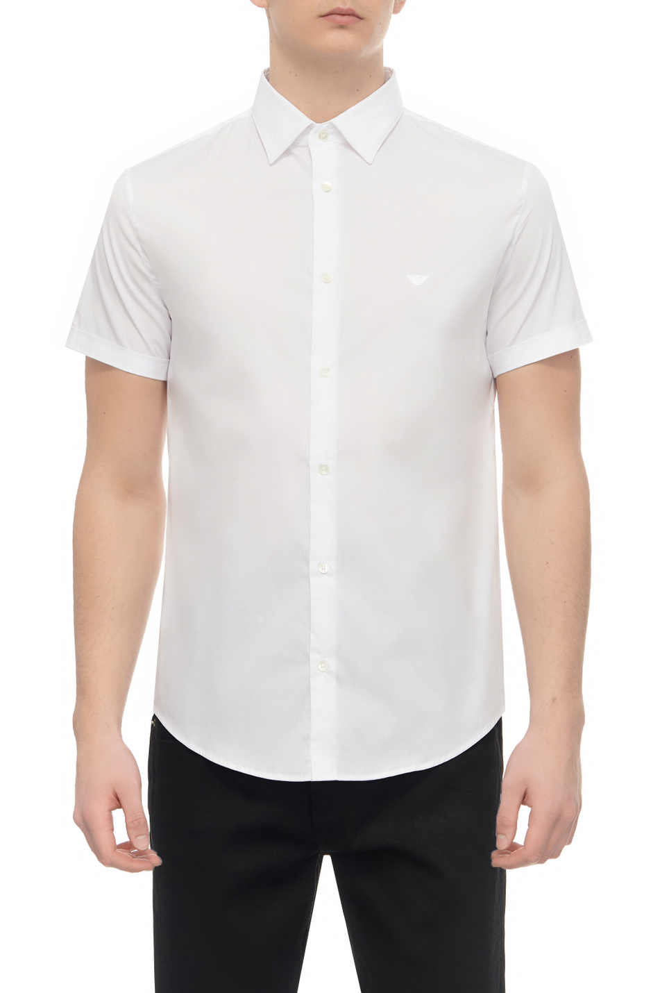Мужской Emporio Armani Рубашка с короткими рукавами (цвет ), артикул 8N1C91-1NI9Z | Фото 1