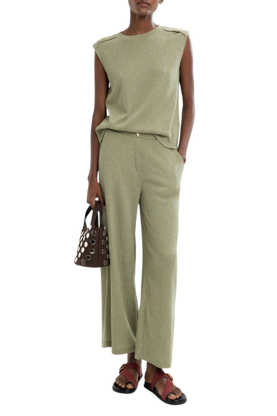 Женский Parfois Брюки прямого кроя (цвет ), артикул 236685 | Фото 2