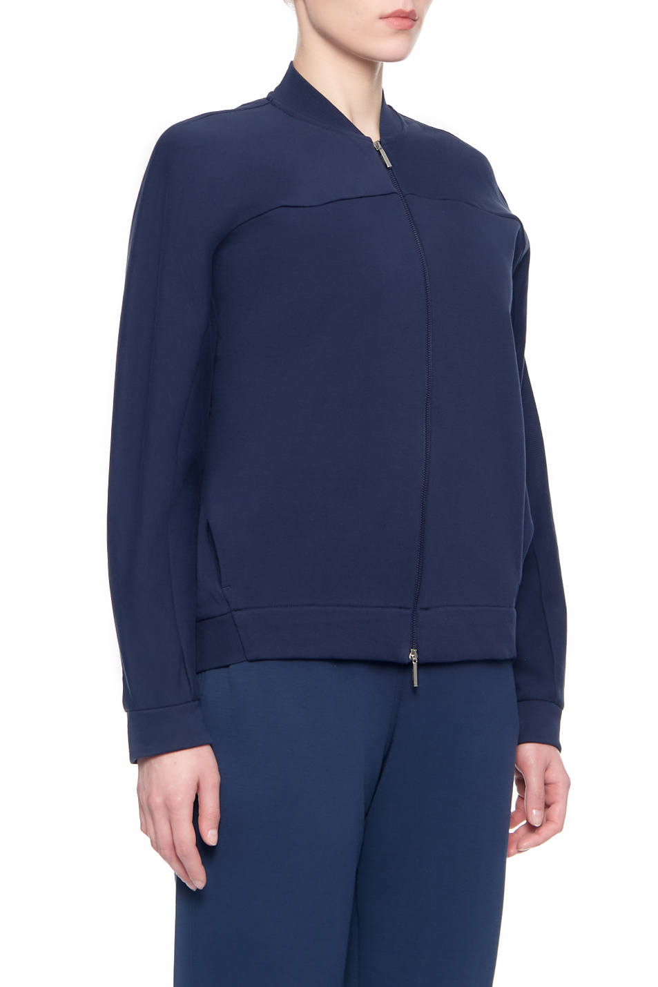 Женский Max Mara Хлопковая куртка-бомбер LAZIALE (цвет ), артикул 39210216 | Фото 4