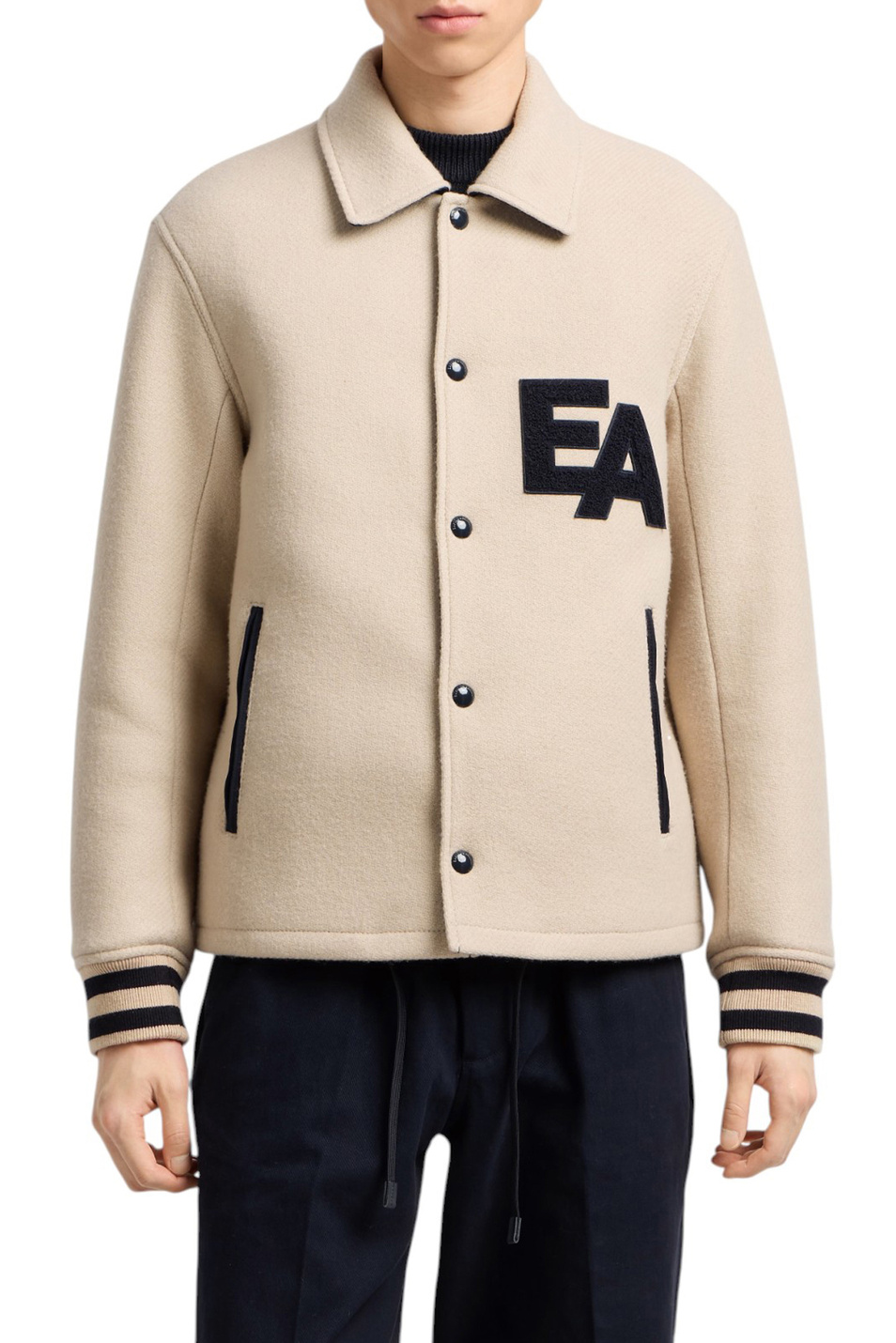 Мужской Emporio Armani Куртка из шерсти (цвет ), артикул EM003125-AF17330 | Фото 3