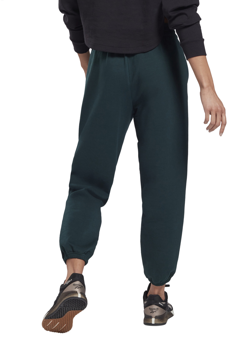 Женский Reebok Спортивные брюки DreamBlend Cotton Knit (цвет ), артикул GI6772 | Фото 4