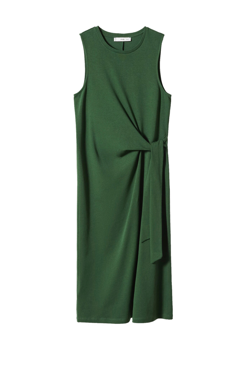 Платье FERTINA из натурального хлопка|Основной цвет:Зеленый|Артикул:47057109 | Фото 1
