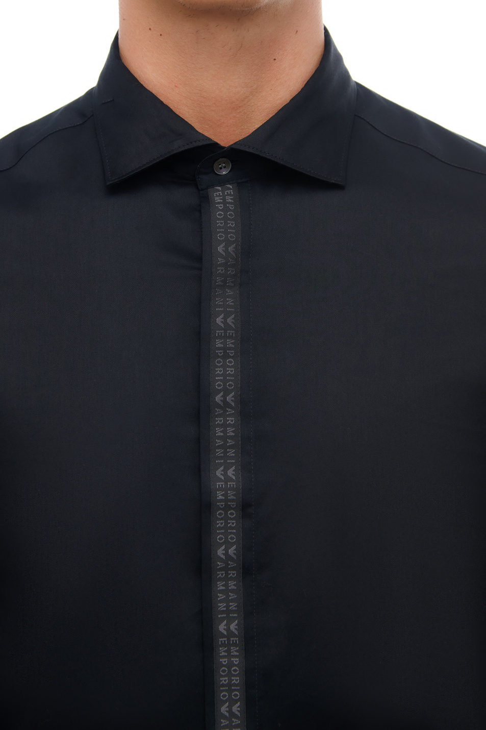 Мужской Emporio Armani Рубашка из натурального хлопка (цвет ), артикул 6R1C87-1K1XZ | Фото 5