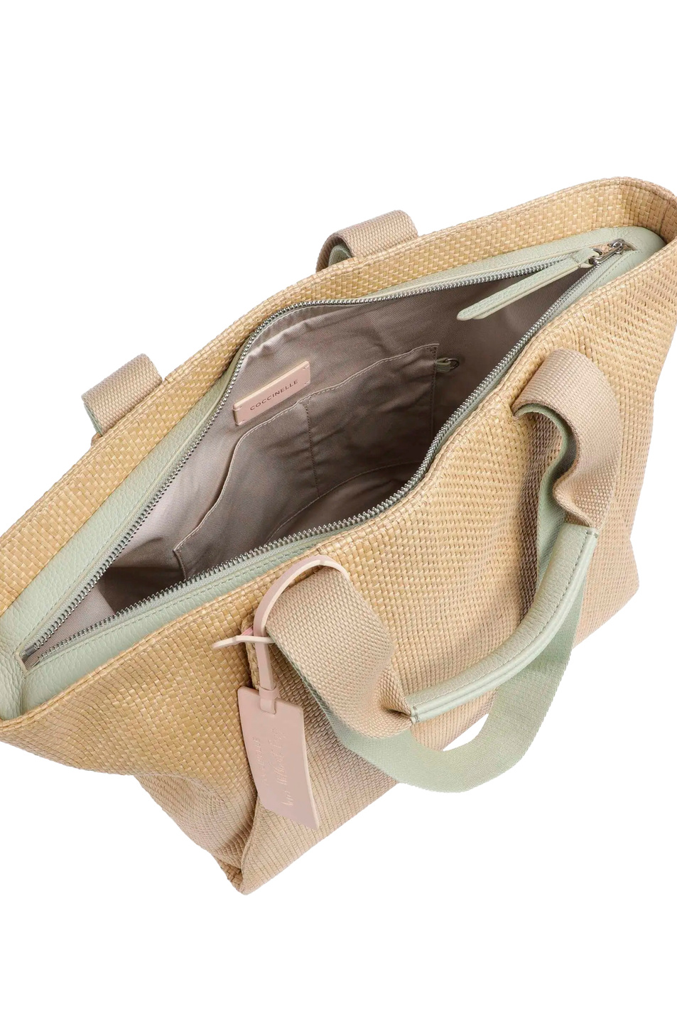 Женский Coccinelle Сумка NEVER WITHOUT BAG из комбинированного материала (цвет ), артикул E1QQC110301 | Фото 3