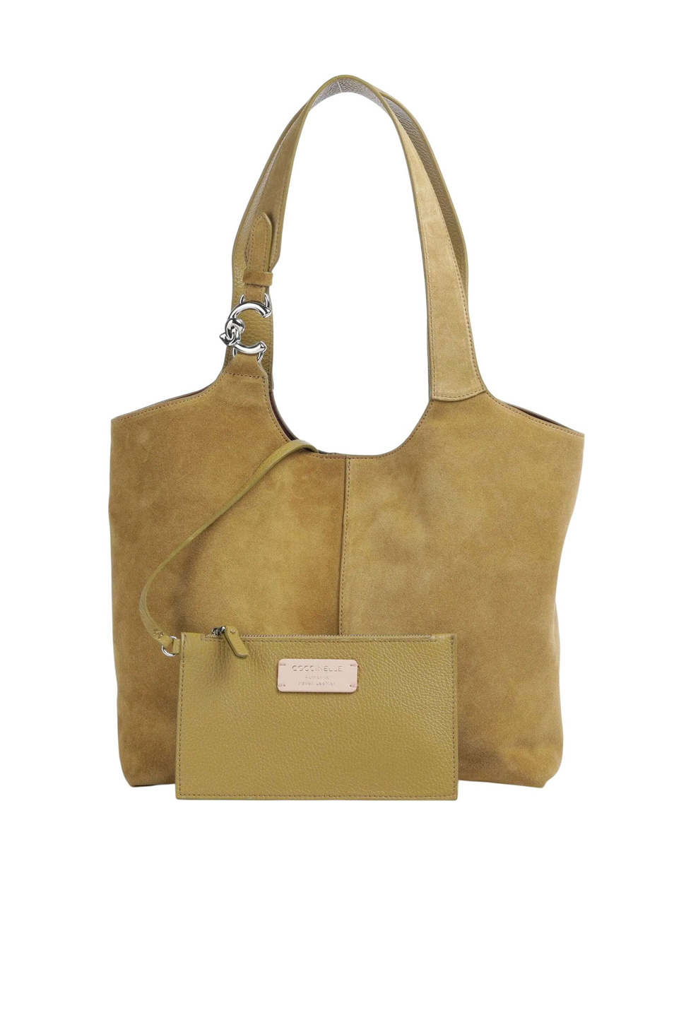 Женский Coccinelle Сумка C-EASY из натуральной замши (цвет ), артикул E1THE110201 | Фото 2