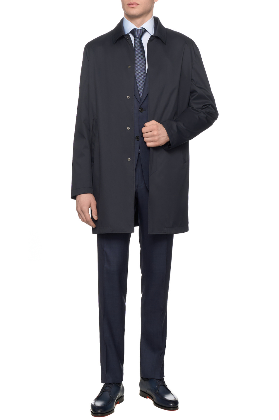 Мужской Canali Куртка однотонная (цвет ), артикул O10512WSG03221 | Фото 3