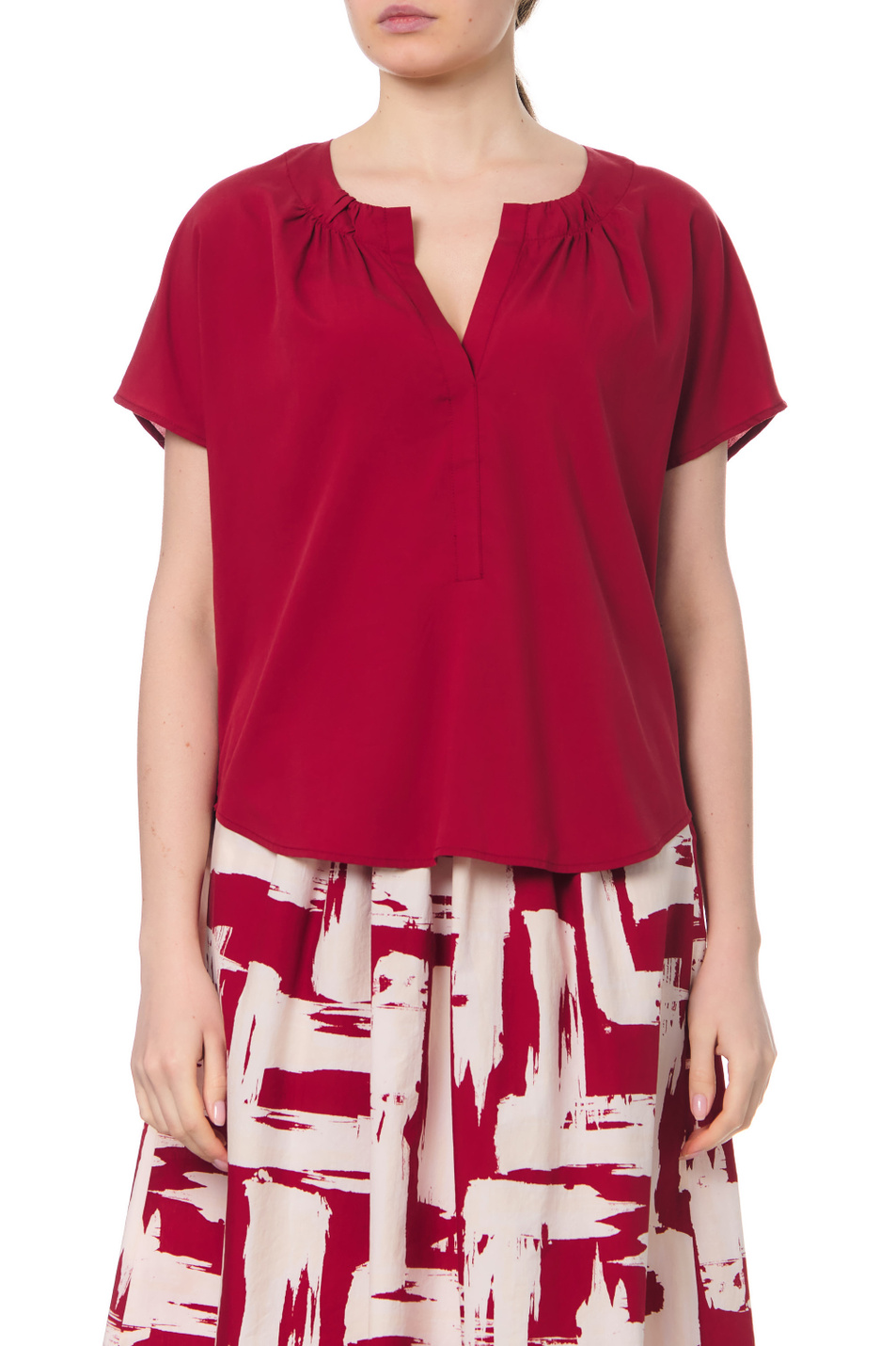 Женский Gerry Weber Блузка с коротким рукавом (цвет ), артикул 760034-31424 | Фото 4
