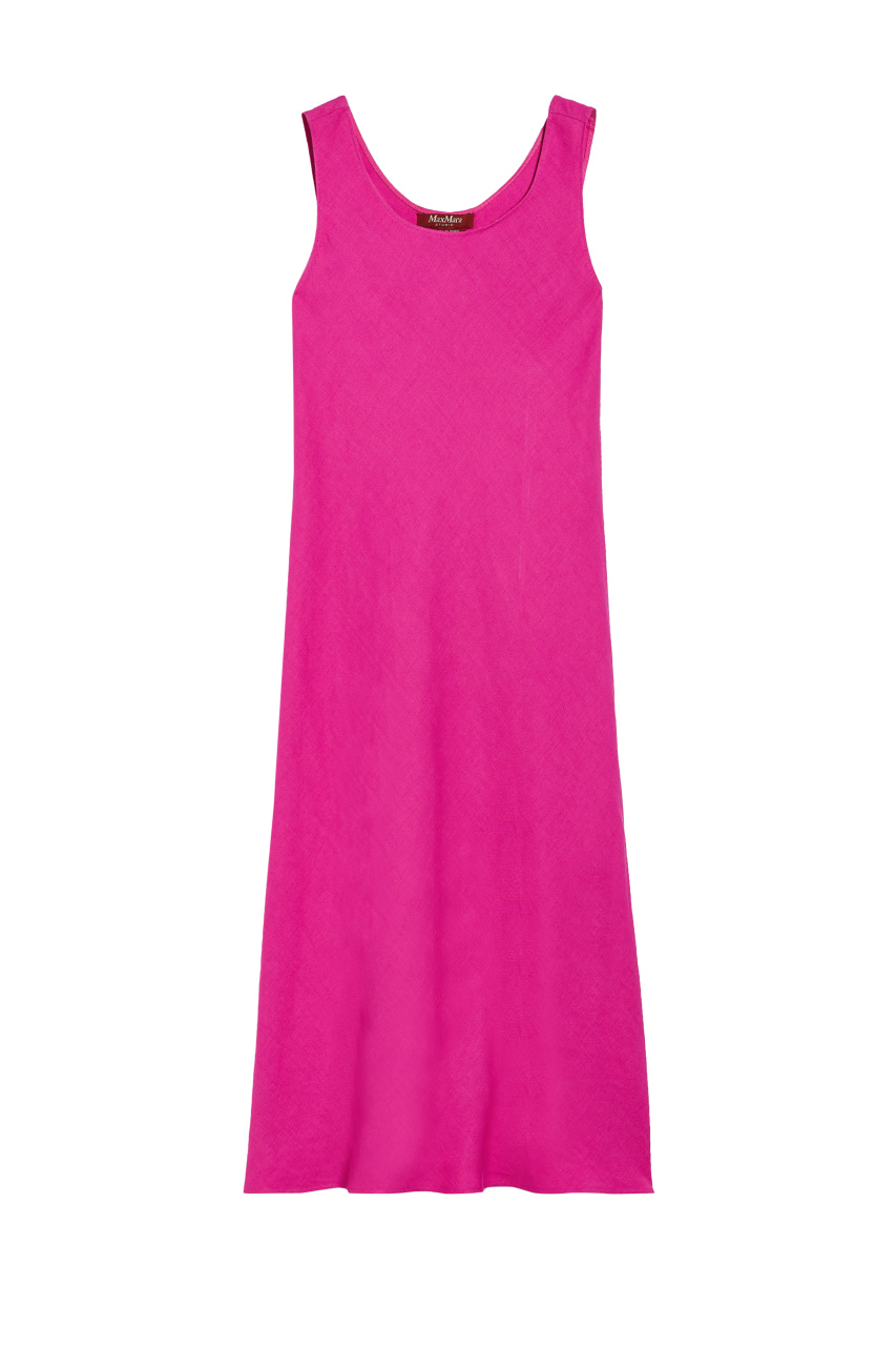 Платье ULTIMO из смесового льна|Основной цвет:Фуксия|Артикул:2416221012 | Фото 1