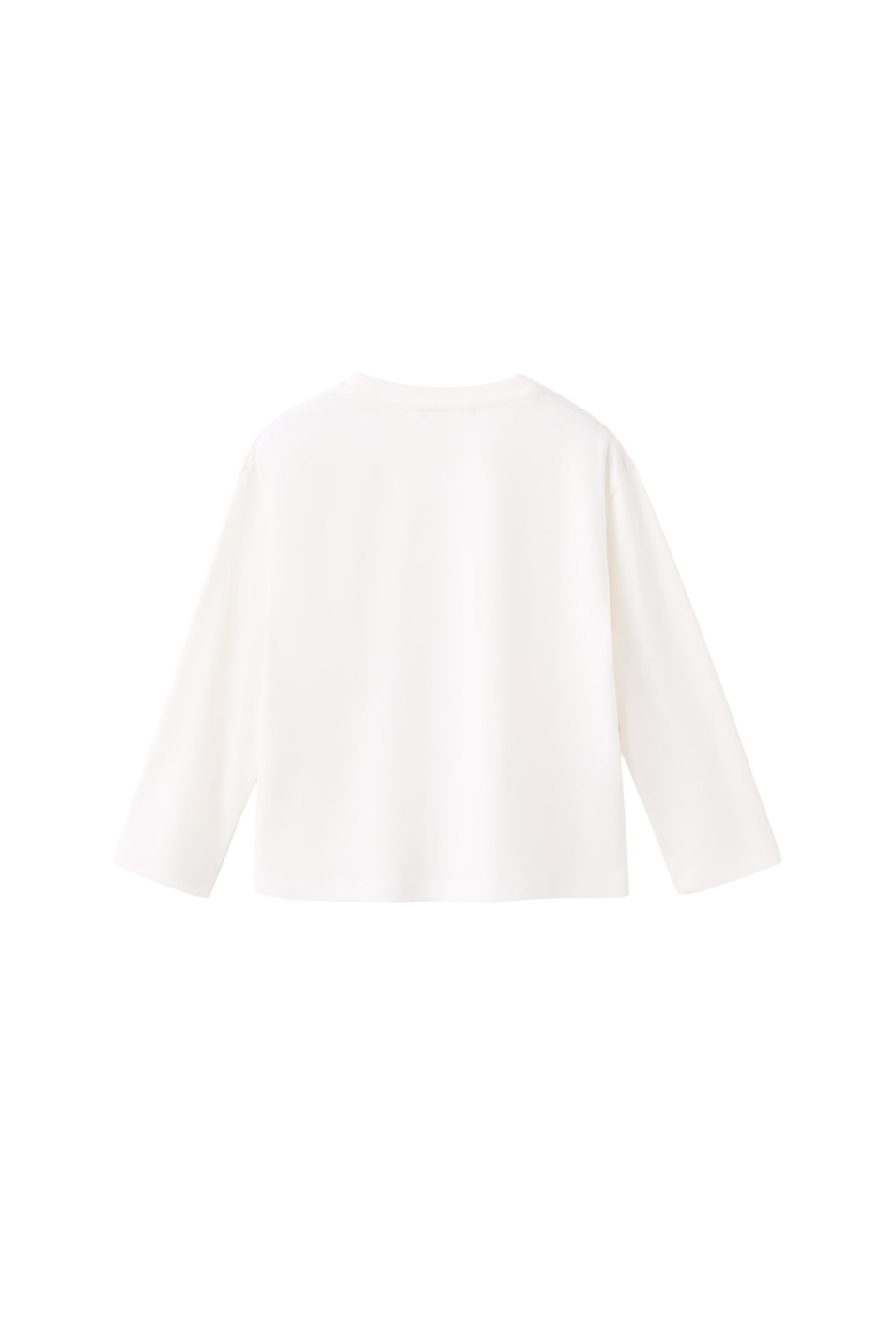 Девочкам Mango Kids Лонгслив BRUNCH из хлопка (цвет ), артикул 27003719 | Фото 2
