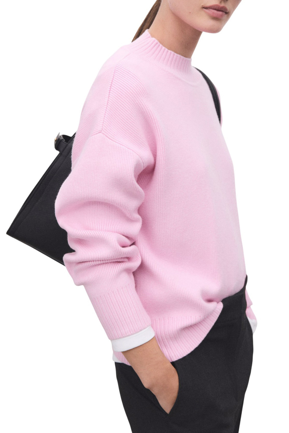 Женский Mango Свитер RINO с высоким воротником (цвет ), артикул 17007788 | Фото 3