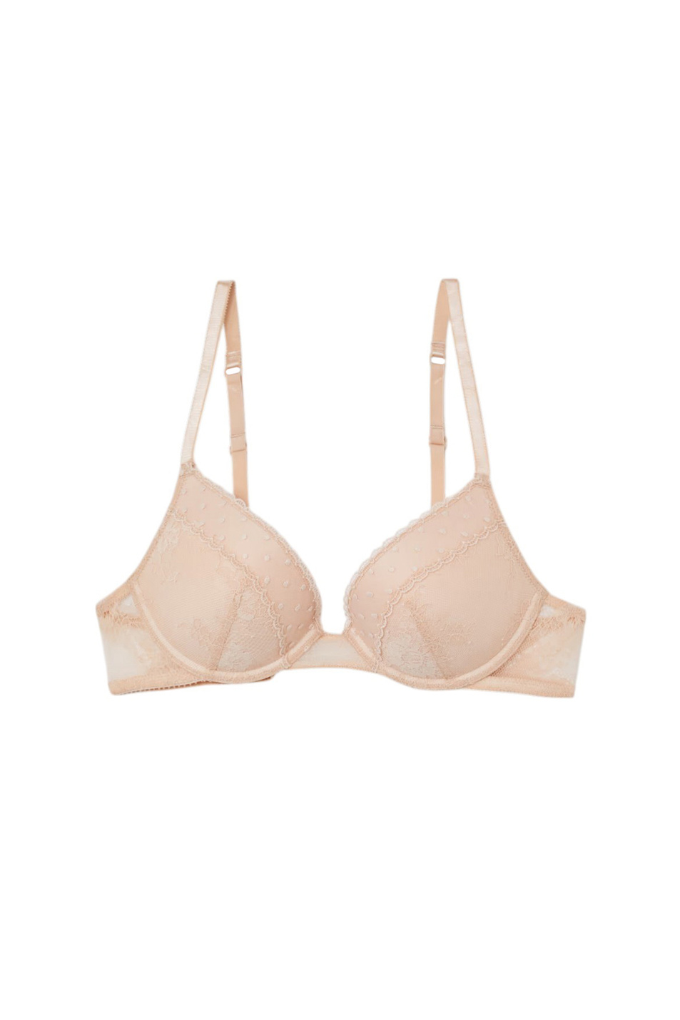 Женский Etam Бюстгальтер PLUME пуш-ап с кружевом (цвет ), артикул 6557631 | Фото 1