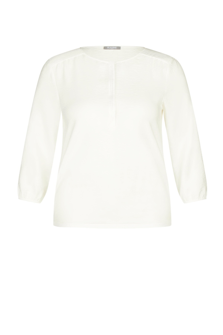 Блузка однотонная|Основной цвет:Белый|Артикул:51-213100 | Фото 1