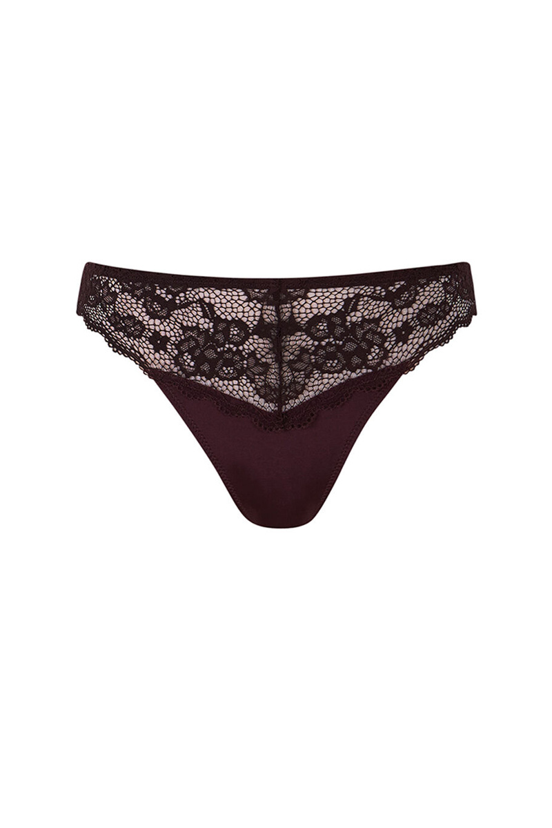 Женский Women'secret Трусы из микрофибры с кружевом (цвет ), артикул 4218730 | Фото 1
