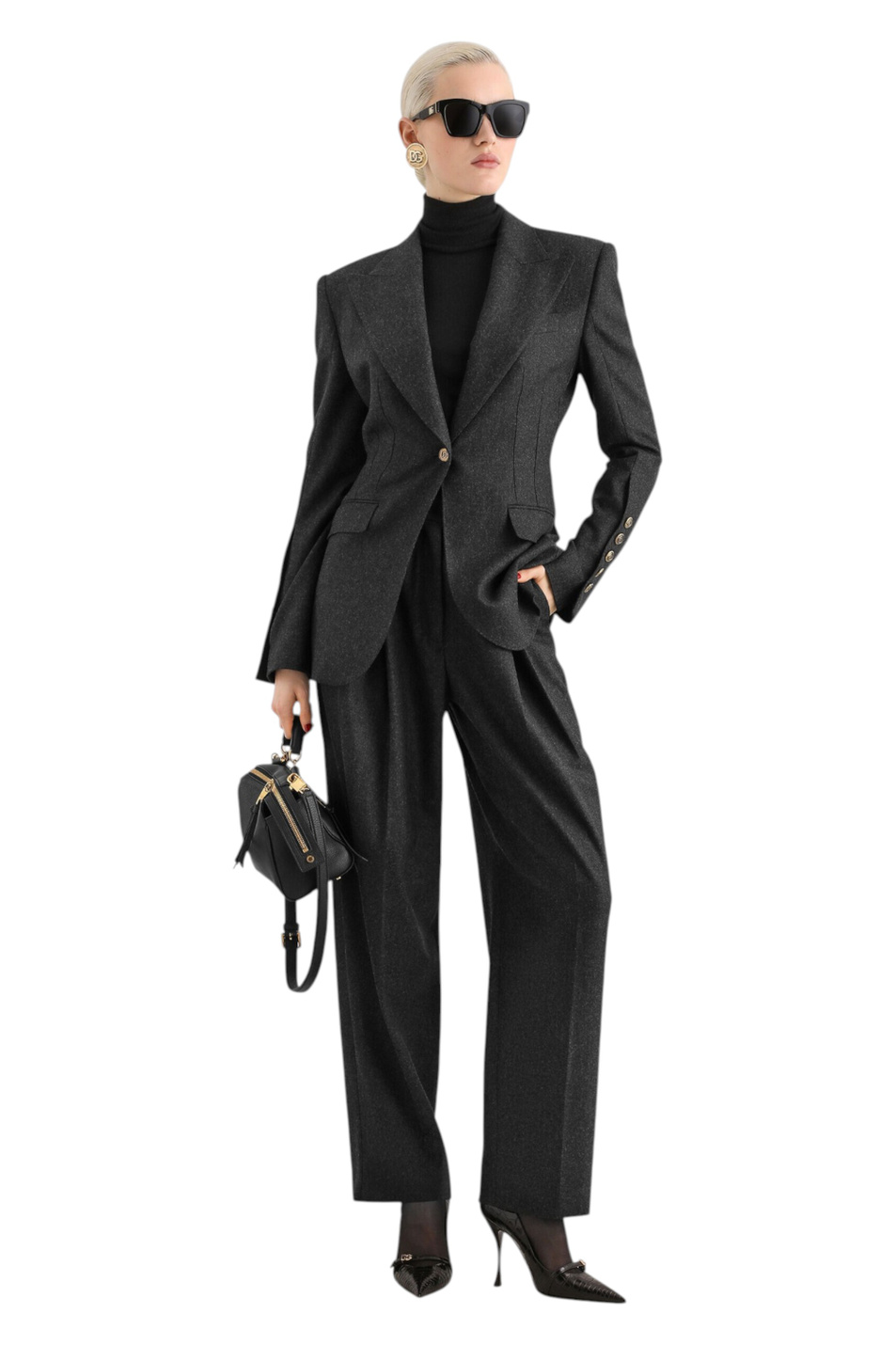 Женский Dolce & Gabbana Пиджак Turlington из натуральной шерсти (цвет ), артикул F2JBNT-FU291 | Фото 2